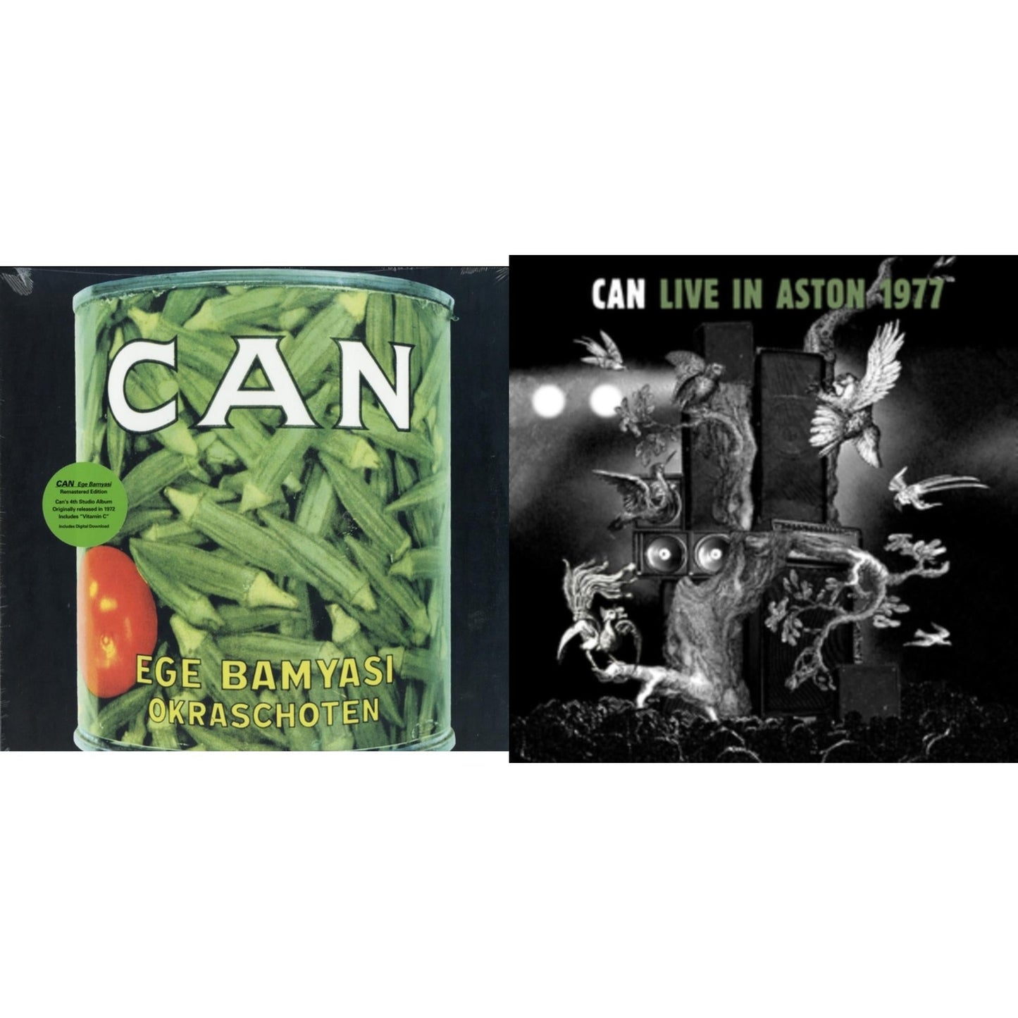 Can - Ege Bamyasi & Live In Aston 1977 - LP Vinyl Bundle