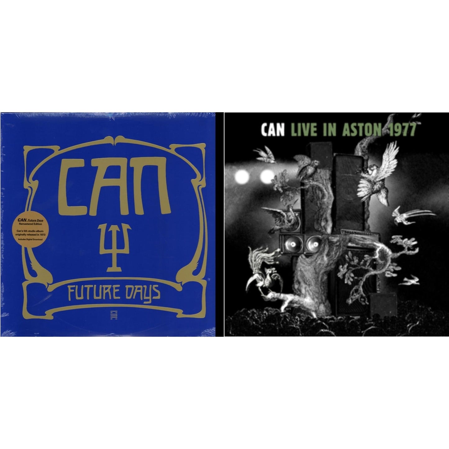 Can - Future Days & Live In Aston 1977 - LP Vinyl Bundle