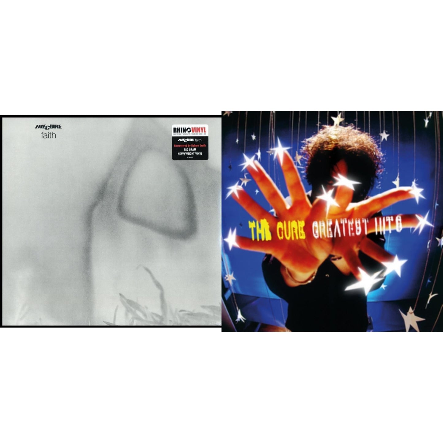 Cure - Faith (180G) & Greatest Hits - LP Vinyl Bundle