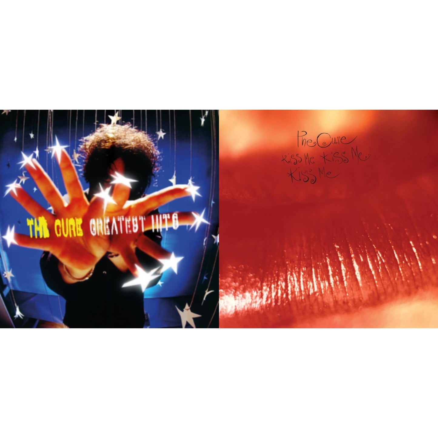 Cure - Kiss Me, Kiss Me, Kiss Me (180G) & Greatest Hits - LP Vinyl Bundle