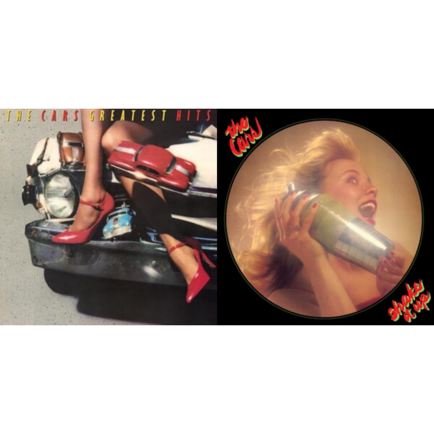 Cars - Greatest Hits (Translucent Ruby Red LP Vinyl) (Rocktober) & Shake It Up (Expanded) (2LP/180G)