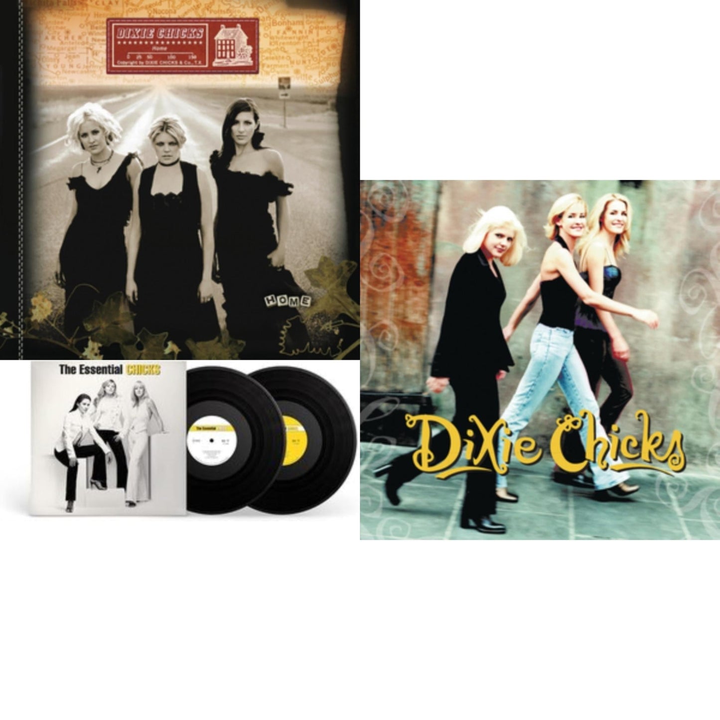 Chicks - Home & Essential Chicks (2LP) & Wide Open Spaces