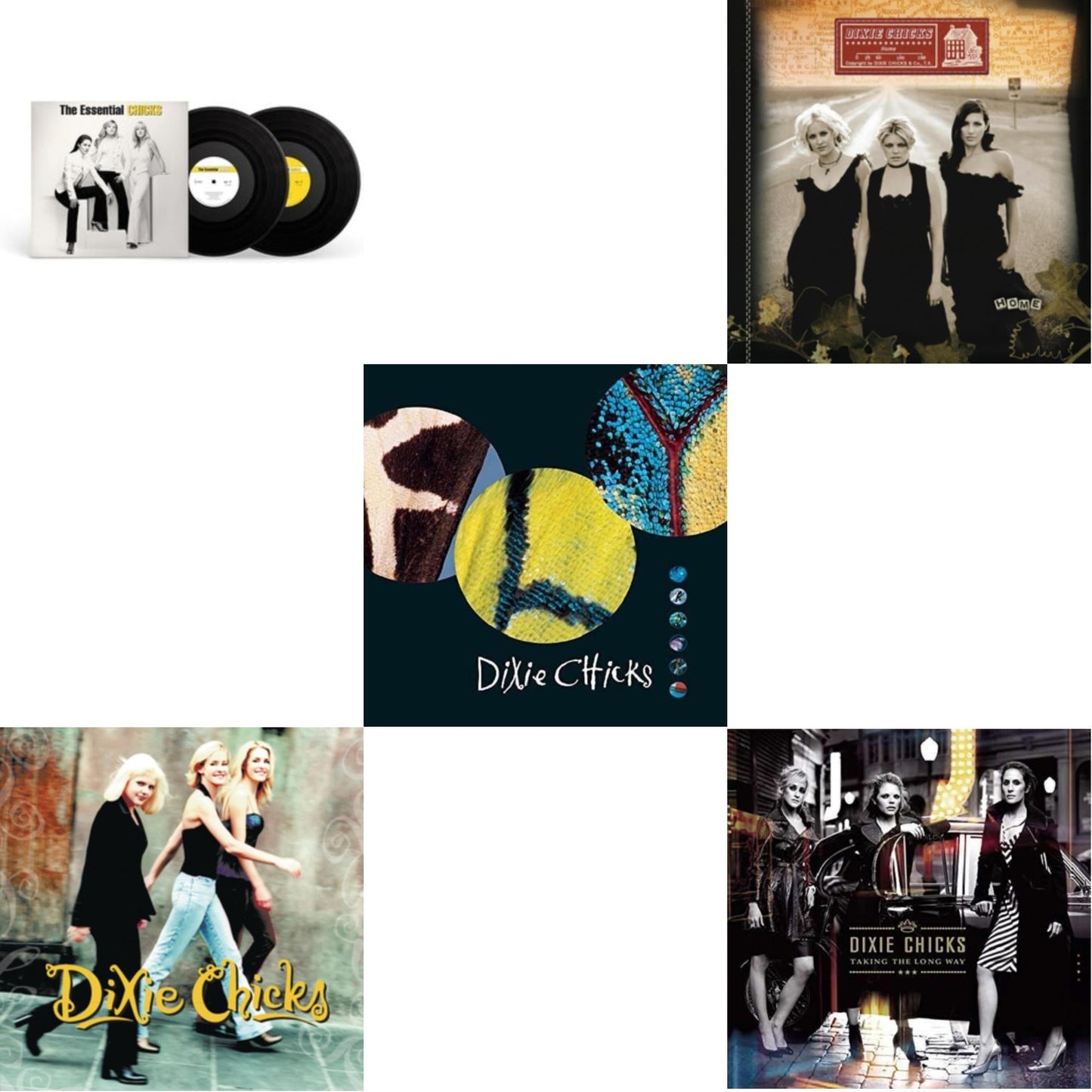 Chicks - Essential Chicks (2LP) & Wide Open Spaces & Fly & Home & Taking The Long Way