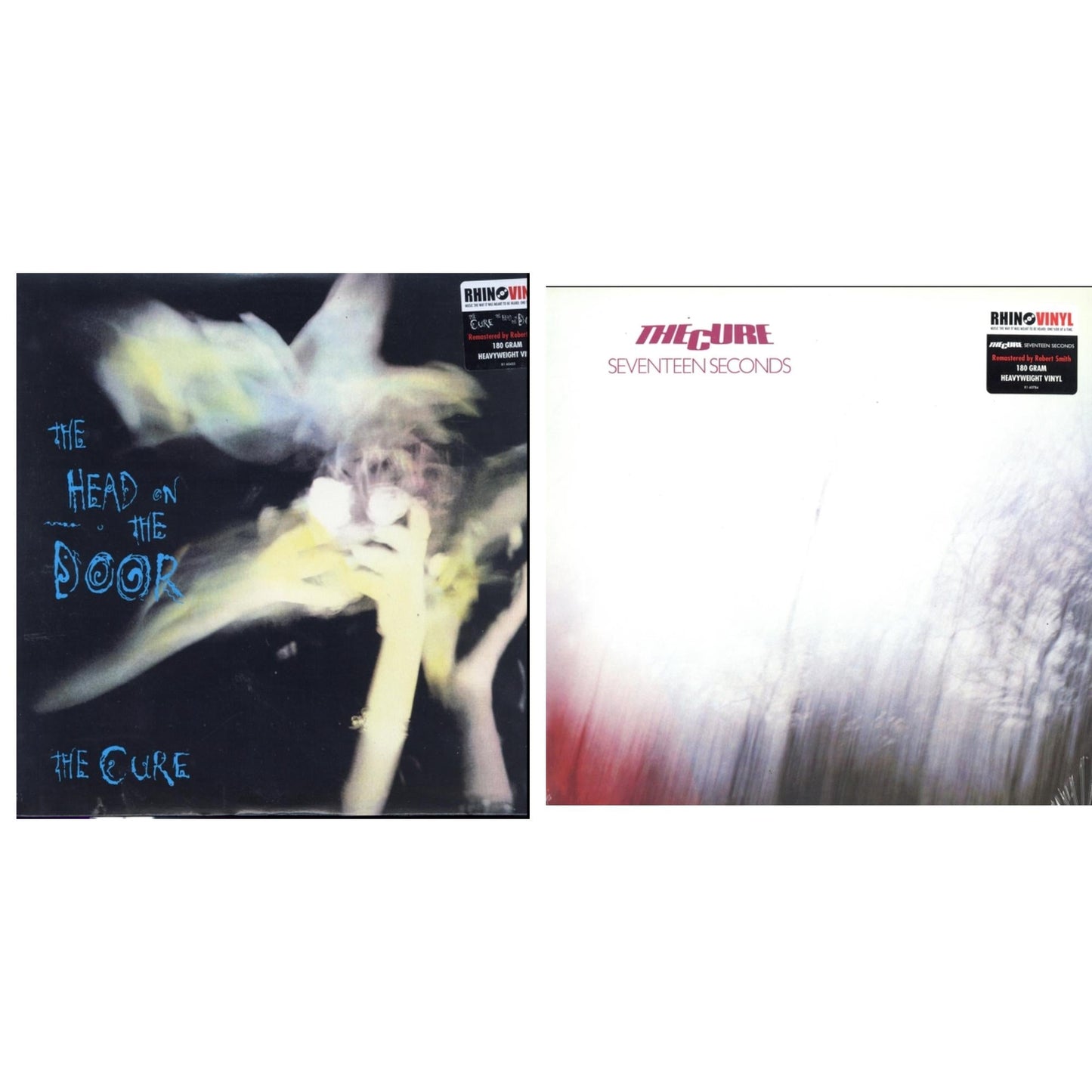 Cure - Head On The Door (180G) & Seventeen Seconds (180G) - LP Vinyl Bundle