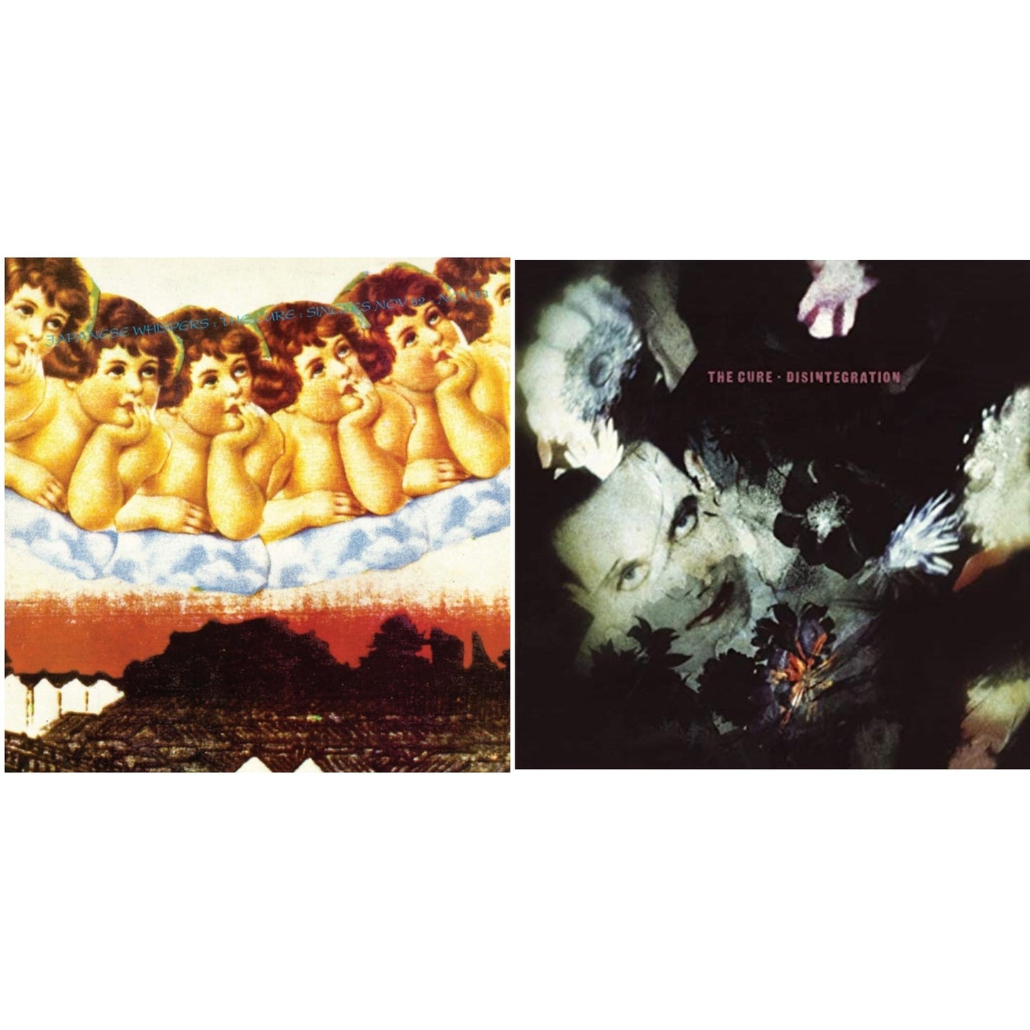 Cure - Disintegration & Japanese Whispers: The Cure Singles Nov 82:Nov 83 (Clear LP Vinyl/Transclear Sleeve W/ Inner Bag)