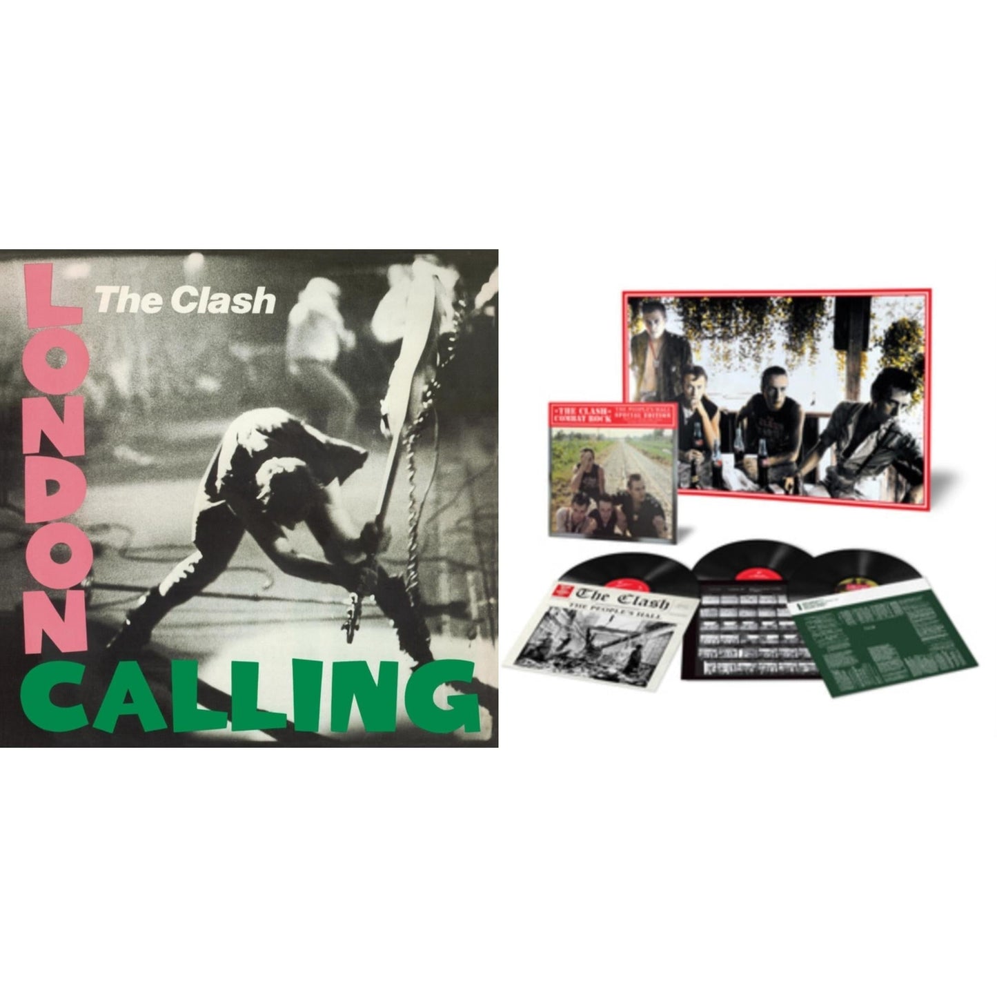 Clash - London Calling (2LP/180G/Remastered) & Combat Rock + The People's Hall (Special Edition/3LP/180G)