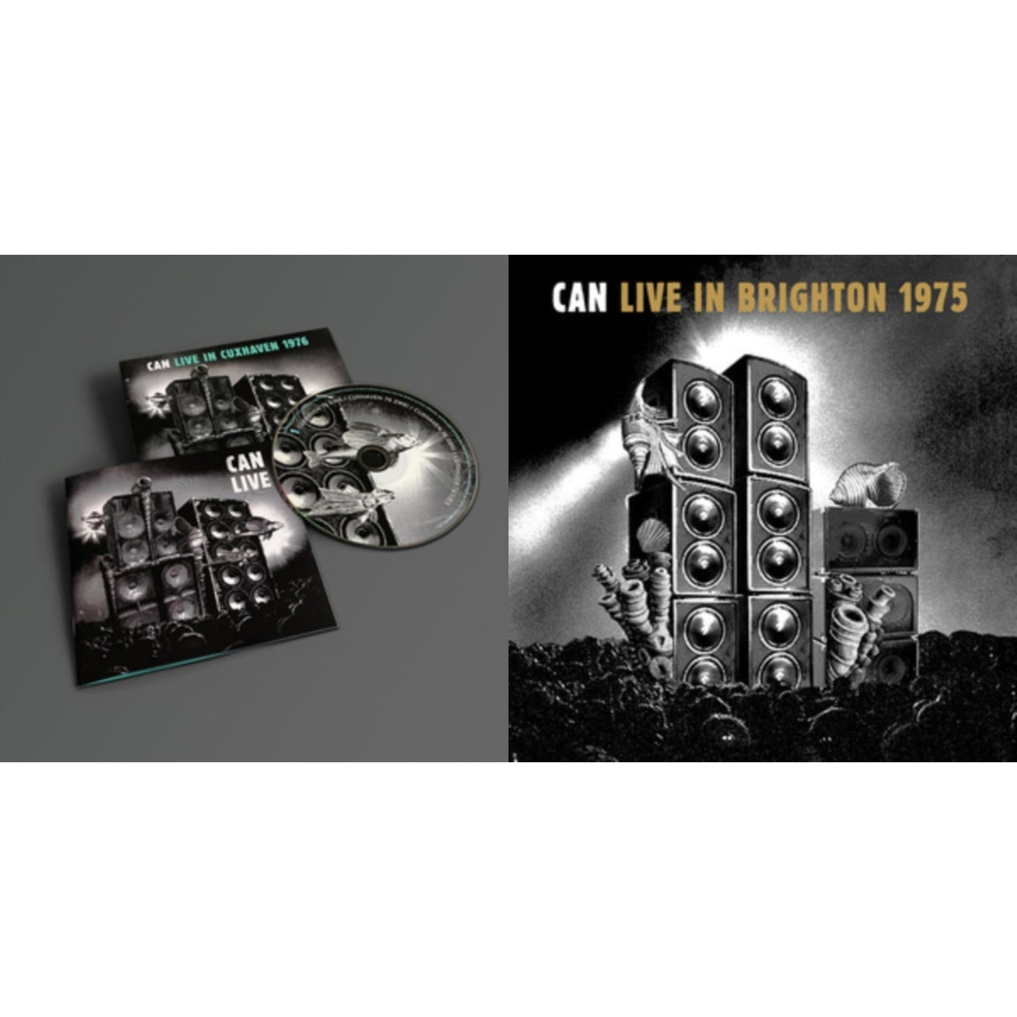 Can - Live In Stuttgart 1975 & Live In Brighton 1975 - CD Bundle