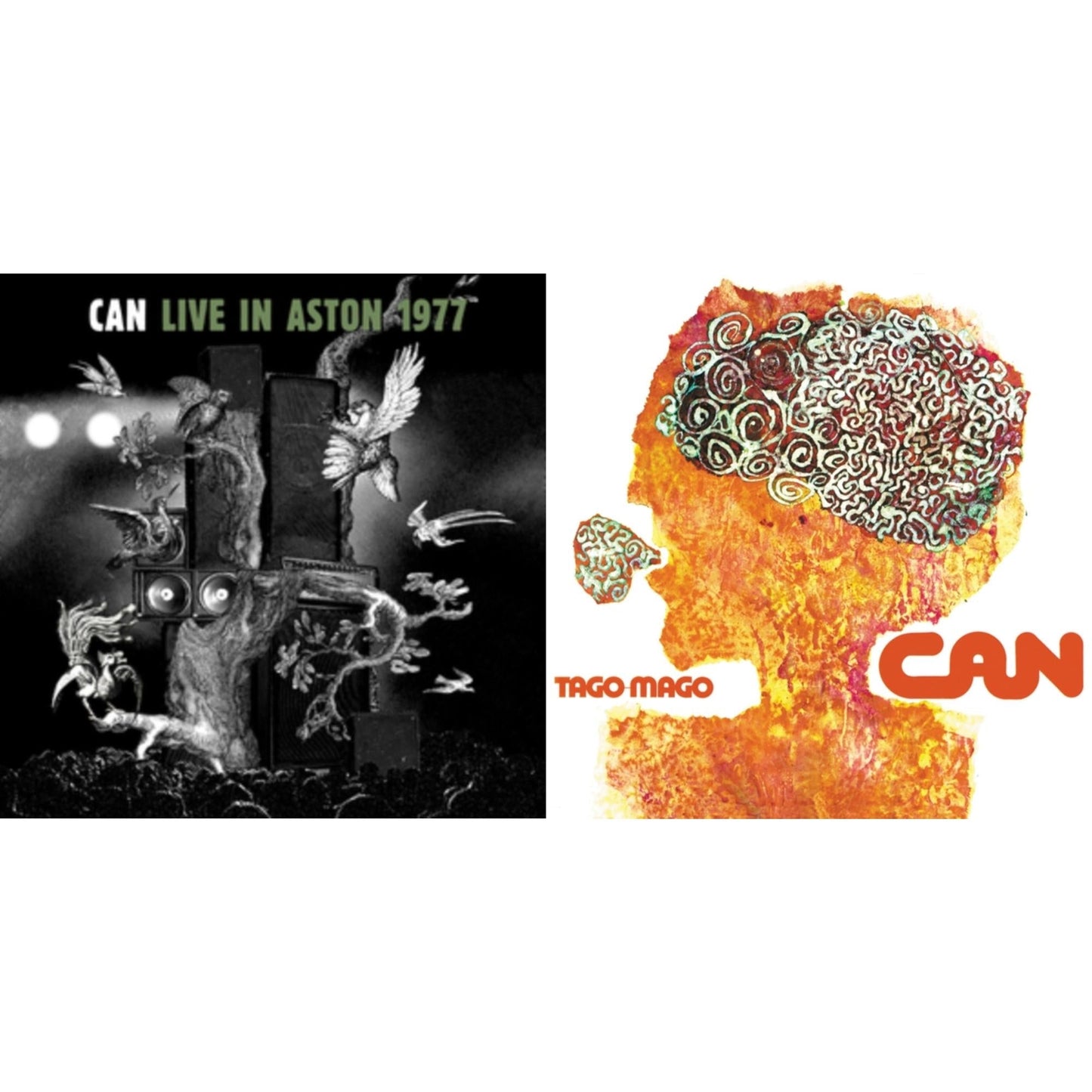 Can - Live In Aston 1977 & Tago Mago (Limited Edition Orange LP Vinyl)