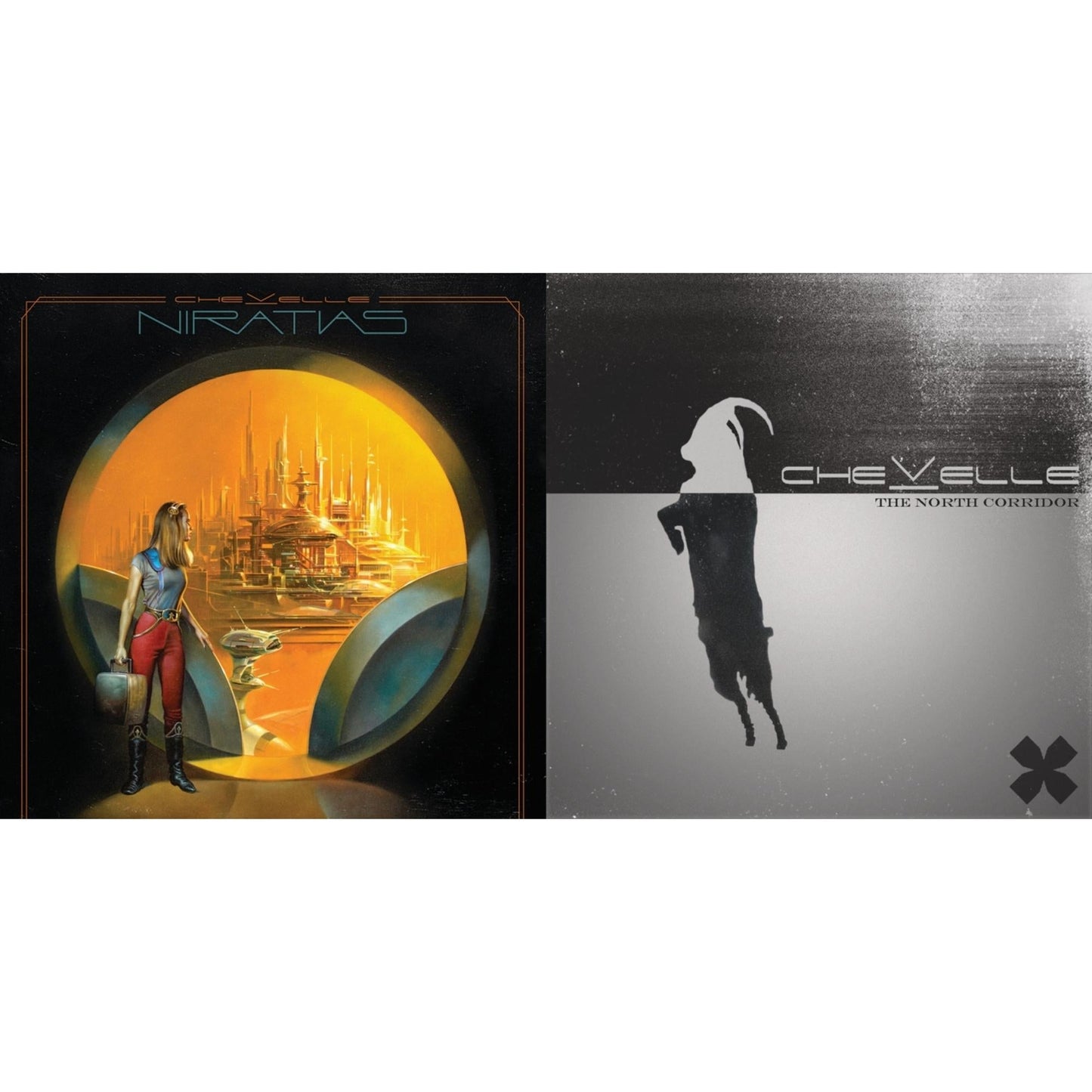 Chevelle - Niratias & North Corridor (150G/Dl Card) - LP Vinyl Bundle