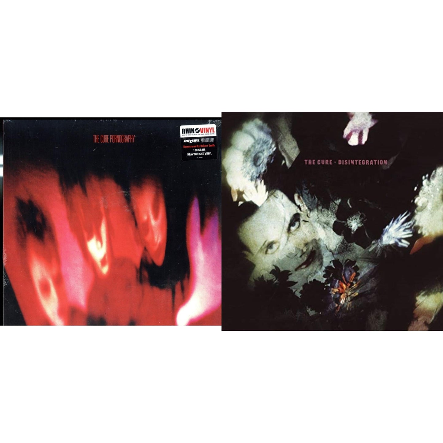 Cure - Pornography (180G) & Disintegration - LP Vinyl Bundle