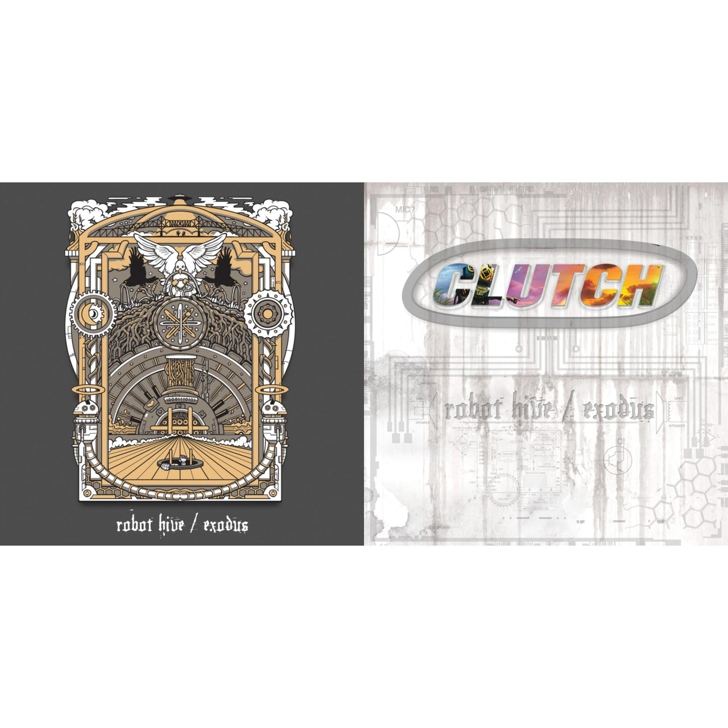Clutch - Robot Hive / Exodus (Clutch Collector's Series) & Robot Hive / Exodus - LP Vinyl Bundle