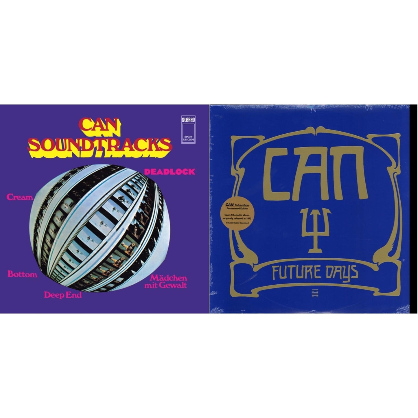 Can - Soundtracks (Limited/Clear Purple LP Vinyl) & Future Days