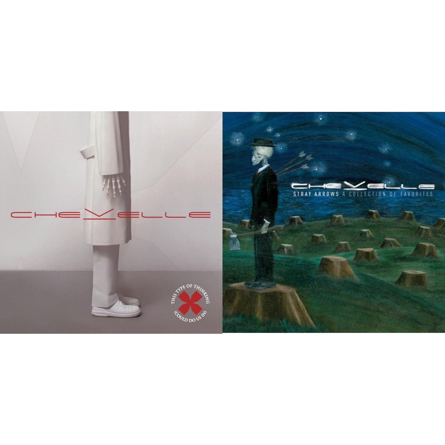 Chevelle - Stray Arrows: Collection Of Favorites & This Type Of Thinking (Could Do Us In) - CD Bundle