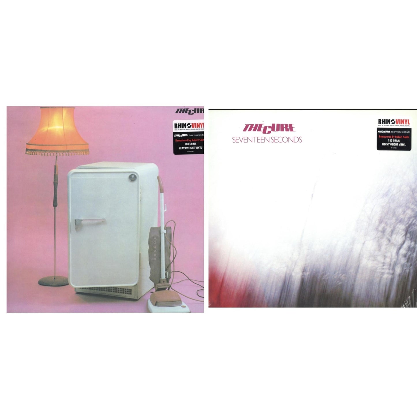 Cure - Three Imaginary Boys (180G) & Seventeen Seconds (180G) - LP Vinyl Bundle