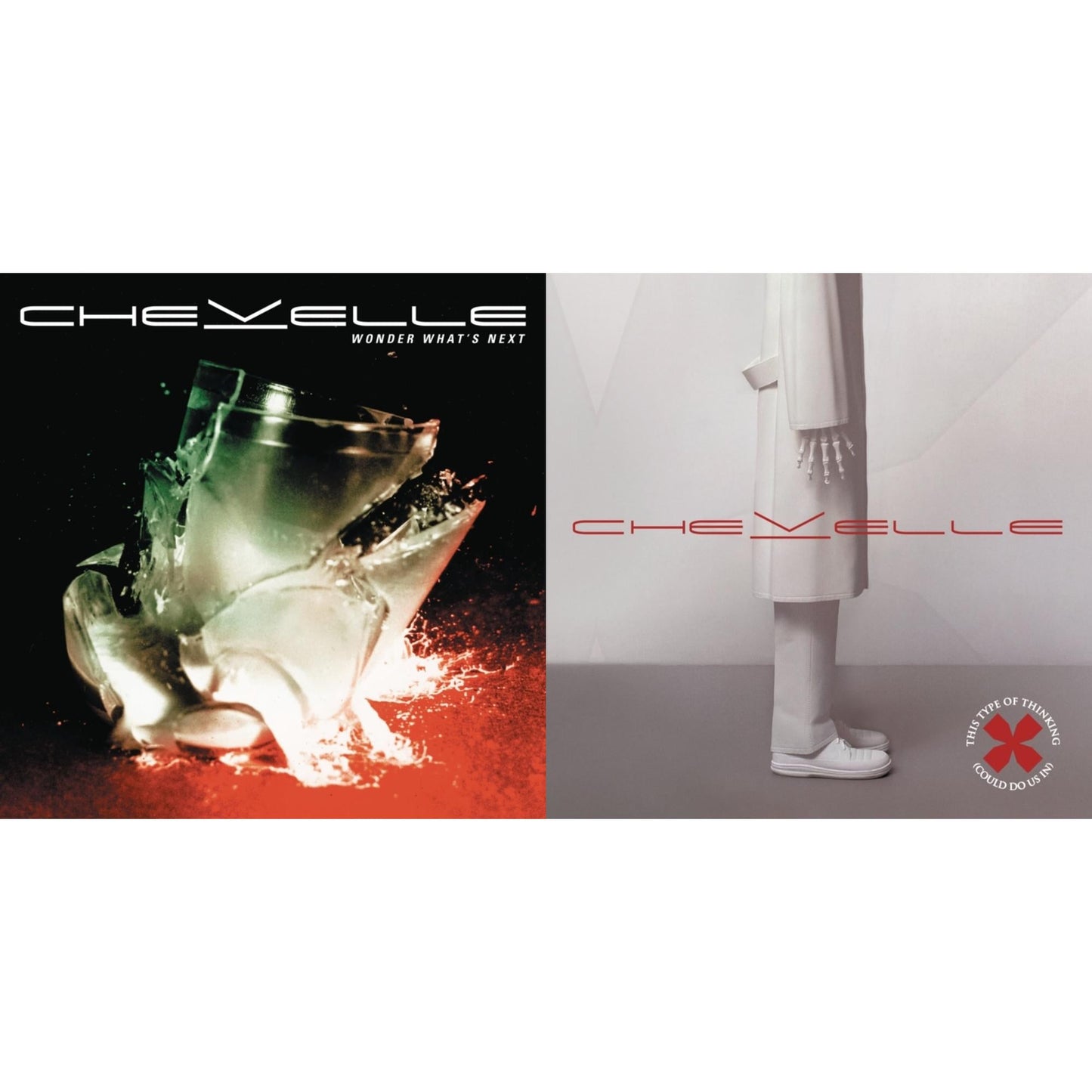 Chevelle - Wonder What's Next & This Type Of Thinking (Could Do Us In) (150G) - LP Vinyl Bundle