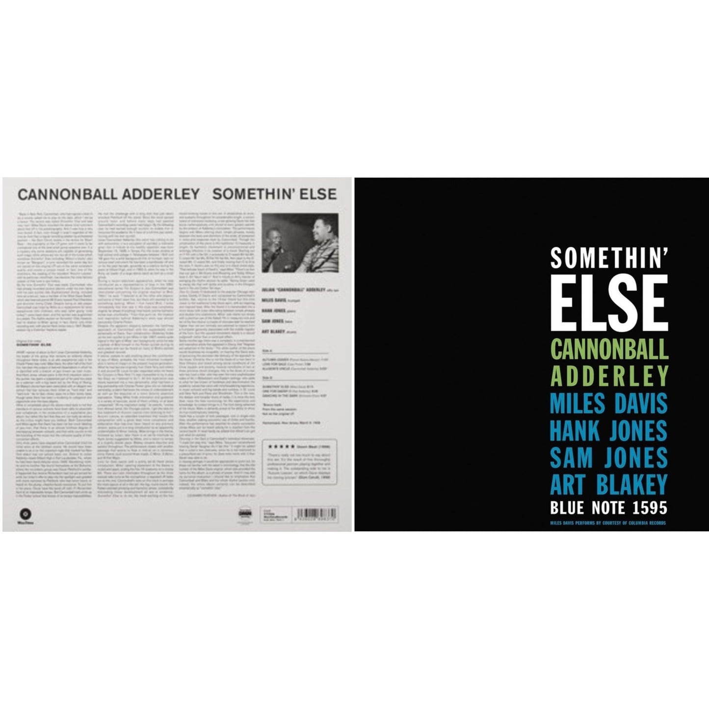 Cannonball Adderley - Somethin' Else (Blue Note Classic LP Vinyl Edition) & Somethin Else