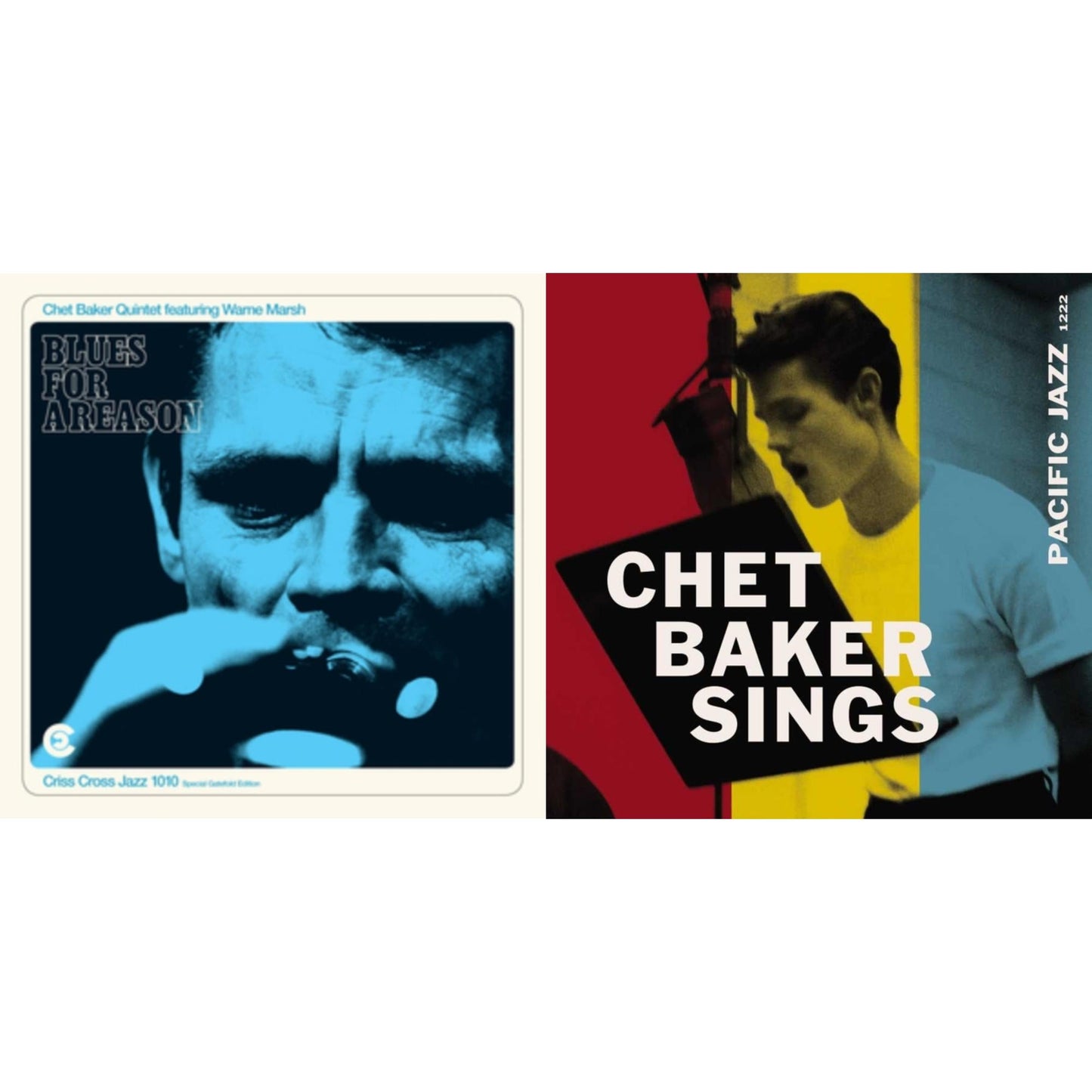 Chet Baker - Blues For A Reason (Feat. Warne Marsh) & Chet Baker Sings (Blue Note Tone Poet Series) - LP Vinyl Bundle