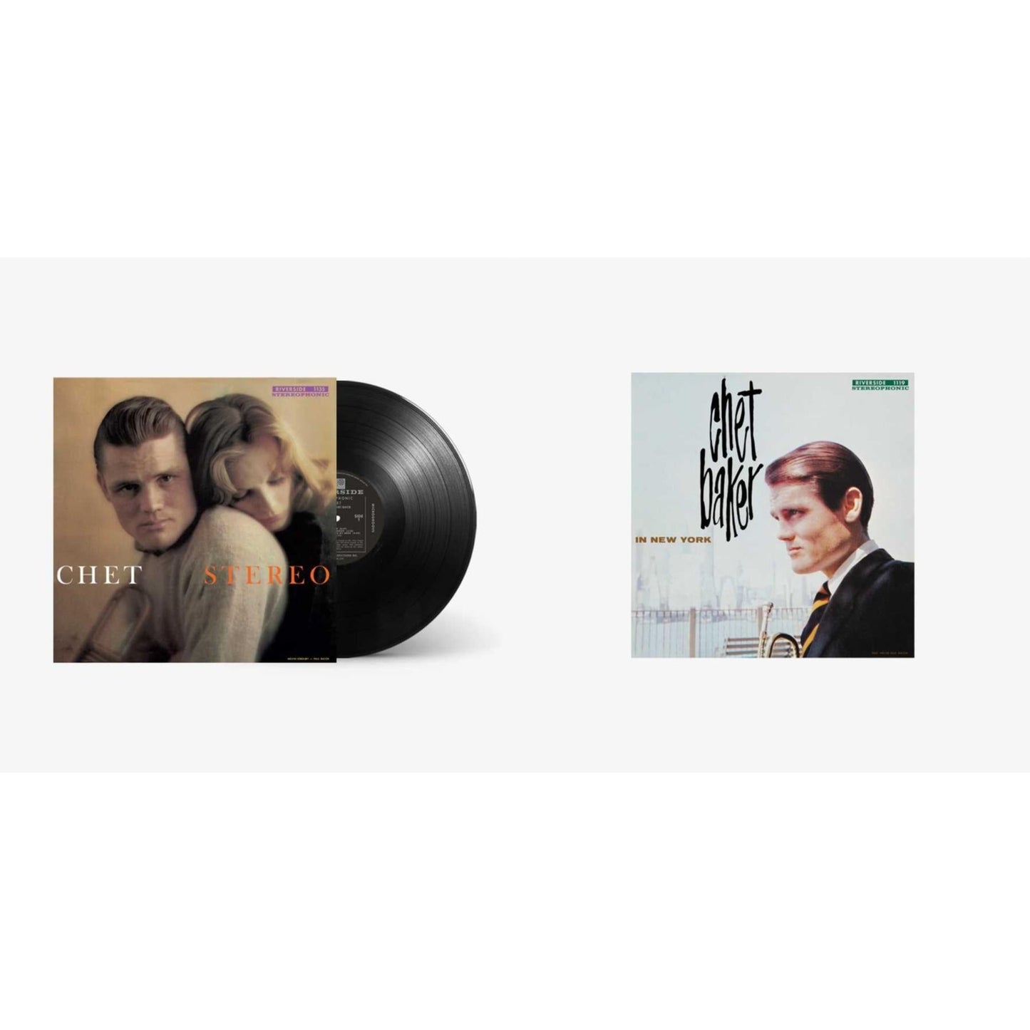Chet Baker - Chet & Chet Baker In New York - LP Vinyl Bundle