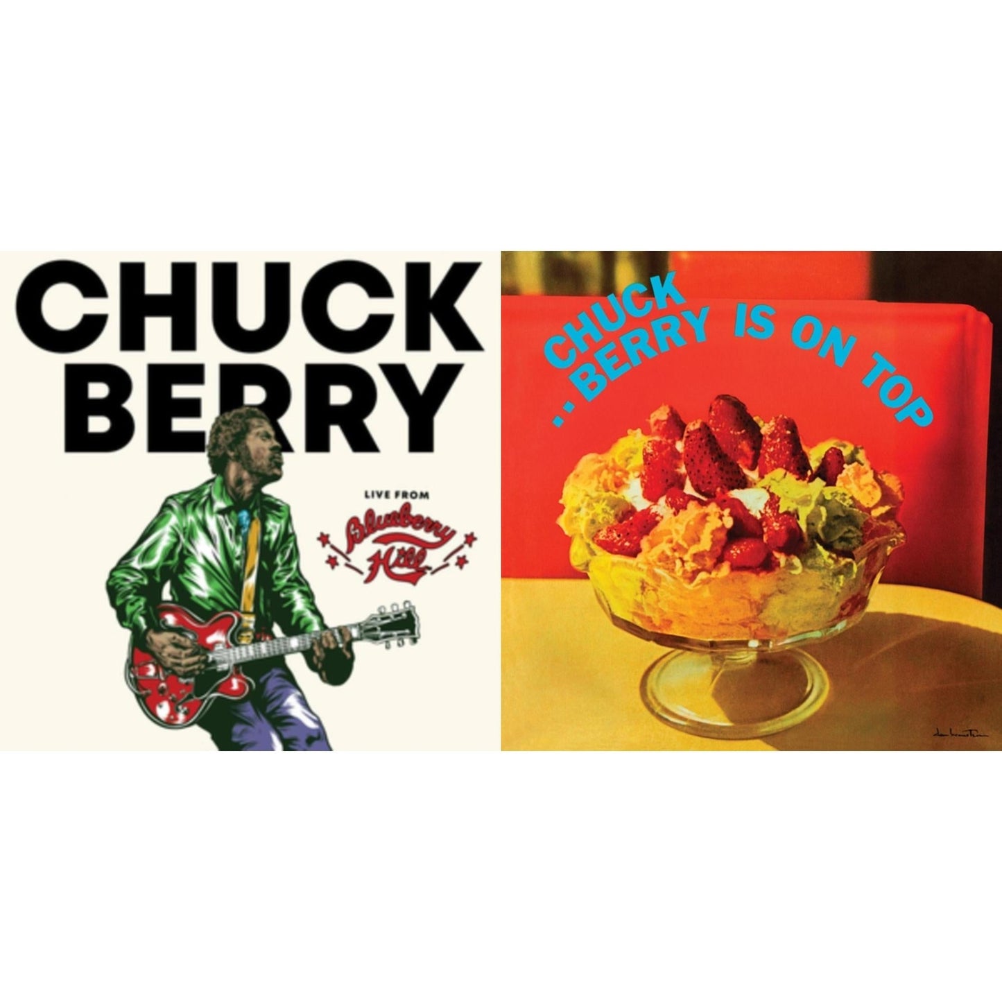 Chuck Berry - Live From Blueberry Hill & Berry Is On Top (180G/Red LP Vinyl/Limited/Anniversary Edition)