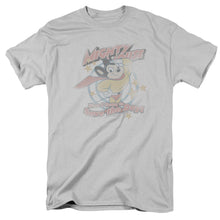 Load image into Gallery viewer, Mighty Mouse At Your Service Mens T Shirt Silver