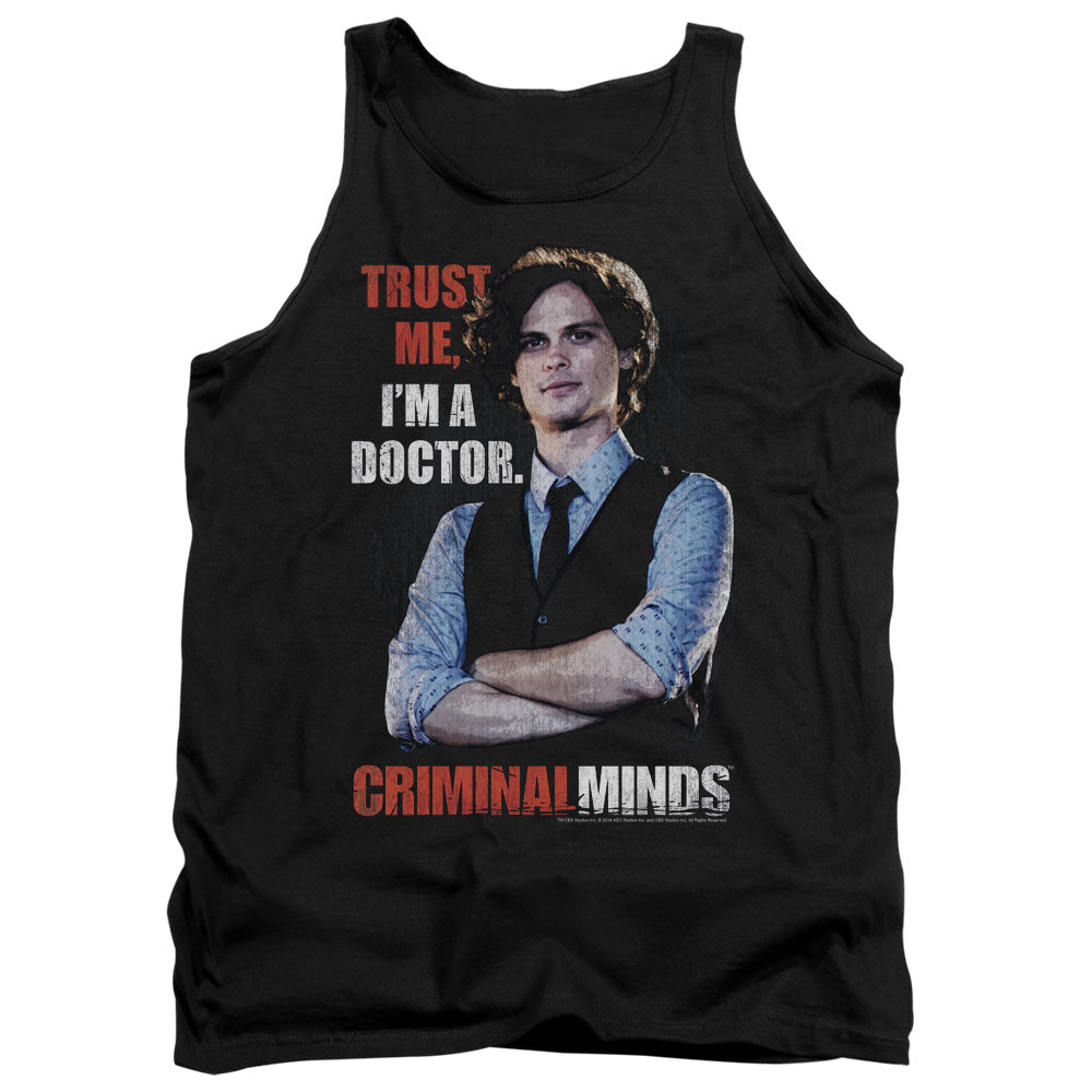 Criminal Minds Trust Me Mens Tank Top Shirt Black Officially Licensed