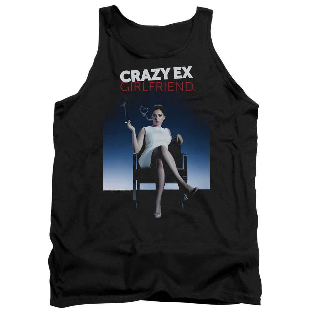 Crazy Ex Girlfriend Crazy Instinct Mens Tank Top Shirt Black Officially Licensed