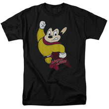 Load image into Gallery viewer, Mighty Mouse Classic Hero Mens T Shirt Black