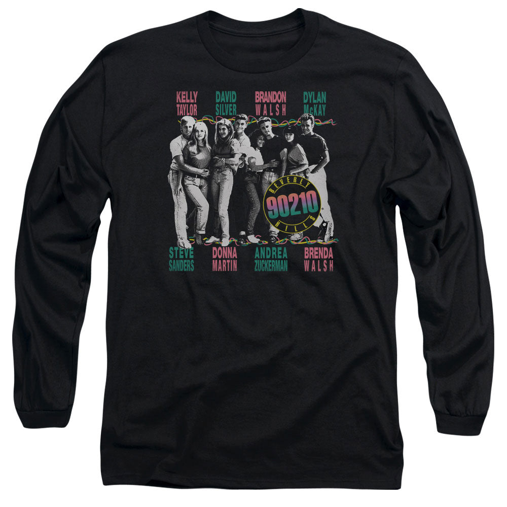 90210 We Got It Mens Long Sleeve Shirt Black Officially Licensed