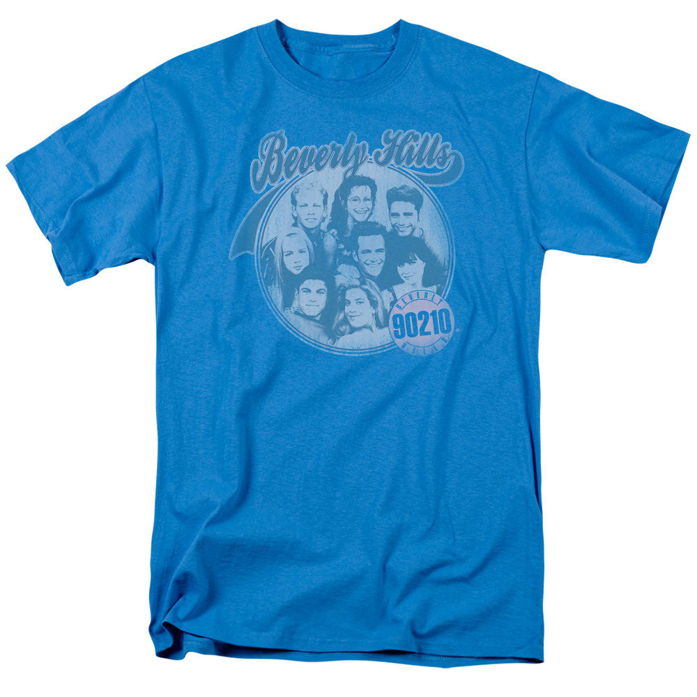 90210 Circle Of Friends Mens T Shirt Turquoise Officially Licensed