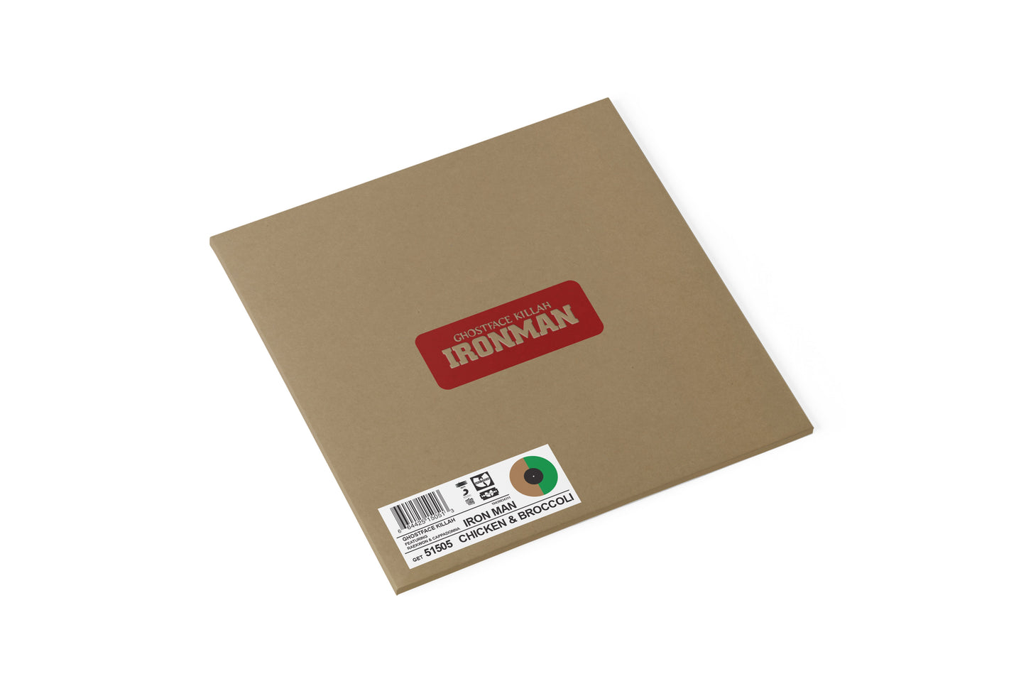 Ghostface Killah Ironman 25th Anniversary Edition Chicken & Broccoli Colored (2LP) Vinyl Record