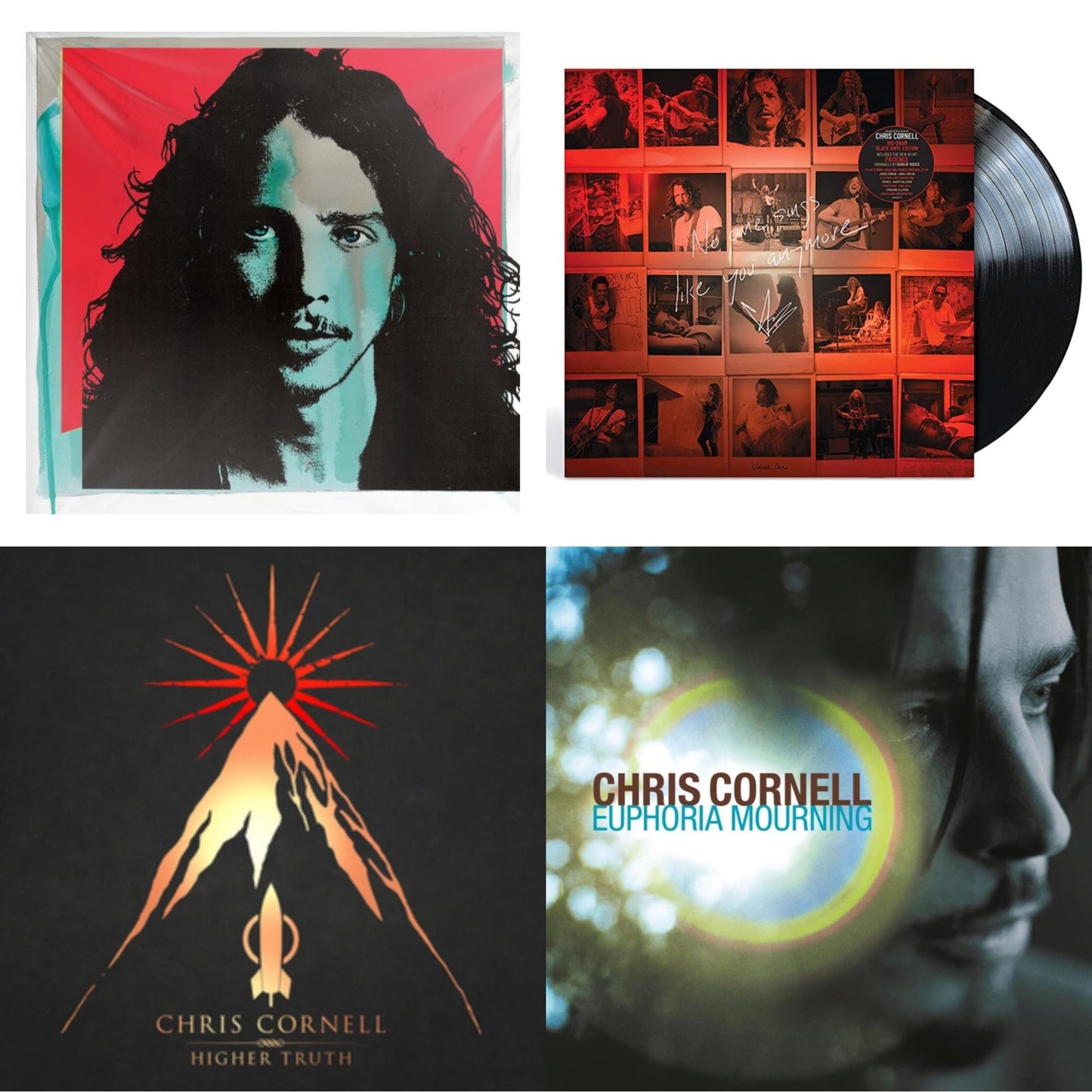 Chris Cornell - No One Sings Like You Anymore & Euphoria Mourning & Higher Truth & Chris Cornell (2LP/180G)