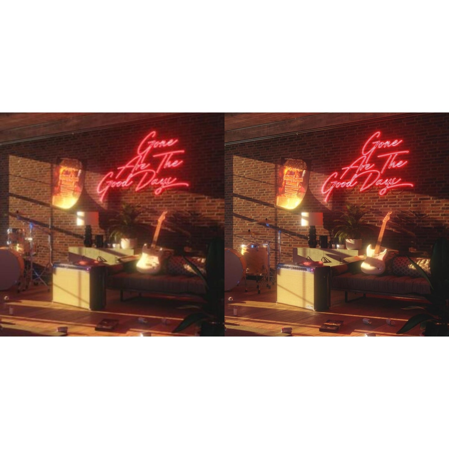 Captain Chunk! Chunk! No - Gone Are The Good Days (2LP Vinyl/Pastel Pink Vinyl/Import) & Gone Are The Good Days (Translucent Tiger's Eye Vinyl/2LP Vinyl) - Bundle