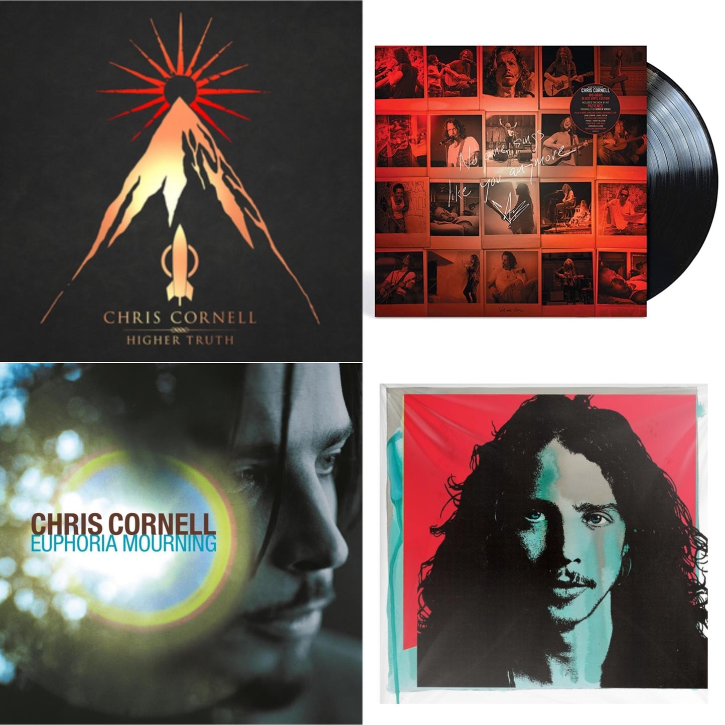 Chris Cornell - No One Sings Like You Anymore & Euphoria Mourning & Higher Truth & Chris Cornell (2LP/180G)