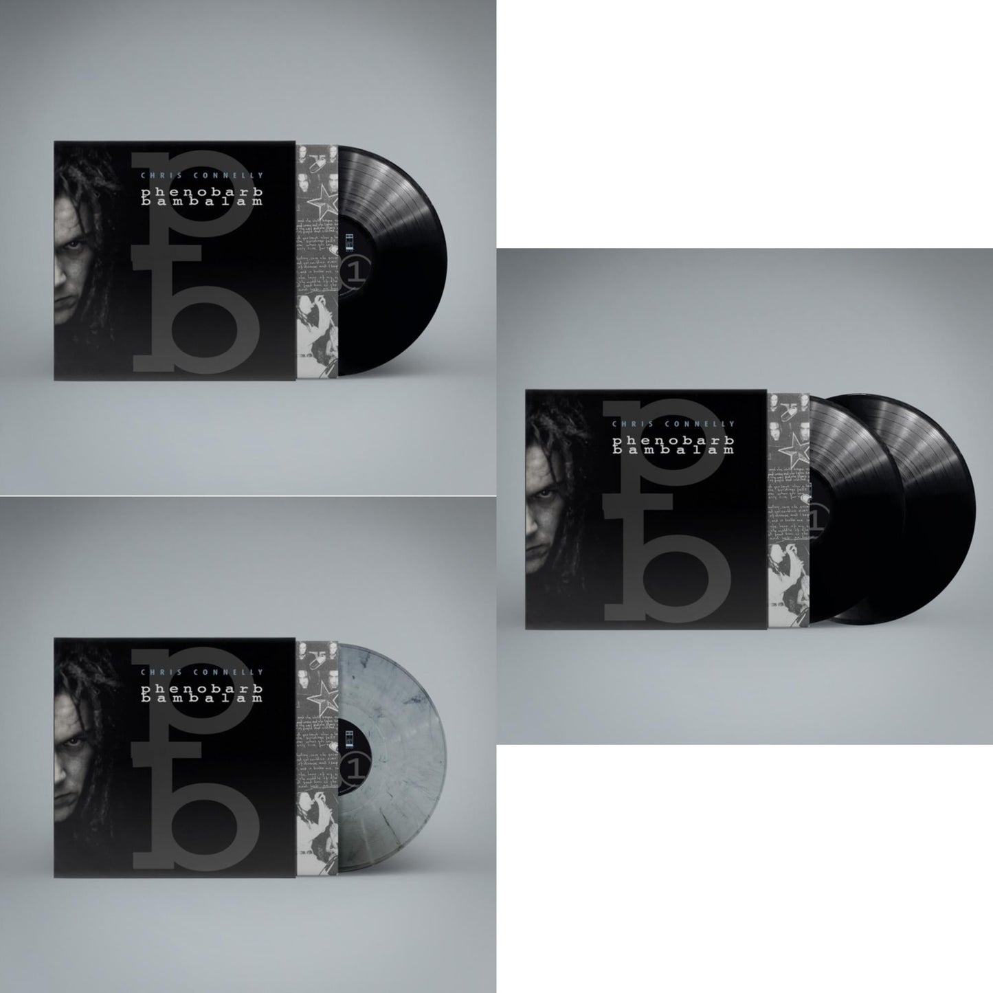 Chris Connelly - Phenobarb Bambalam (Remastered) & Phenobarb Bambalam (Remastered/Limited/Swirl LP Vinyl) & Phenobarb Bambalam (Limited/2LP)