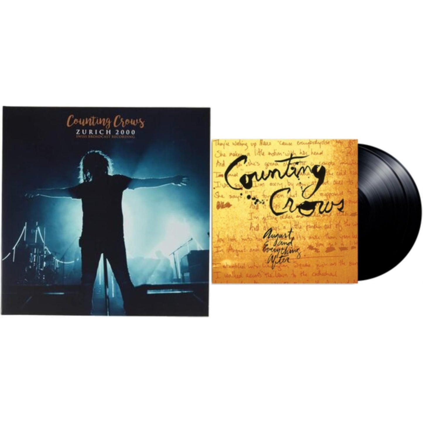 Counting Crows - August & Everything After & Zurich 2000 (140G) - LP Vinyl Bundle