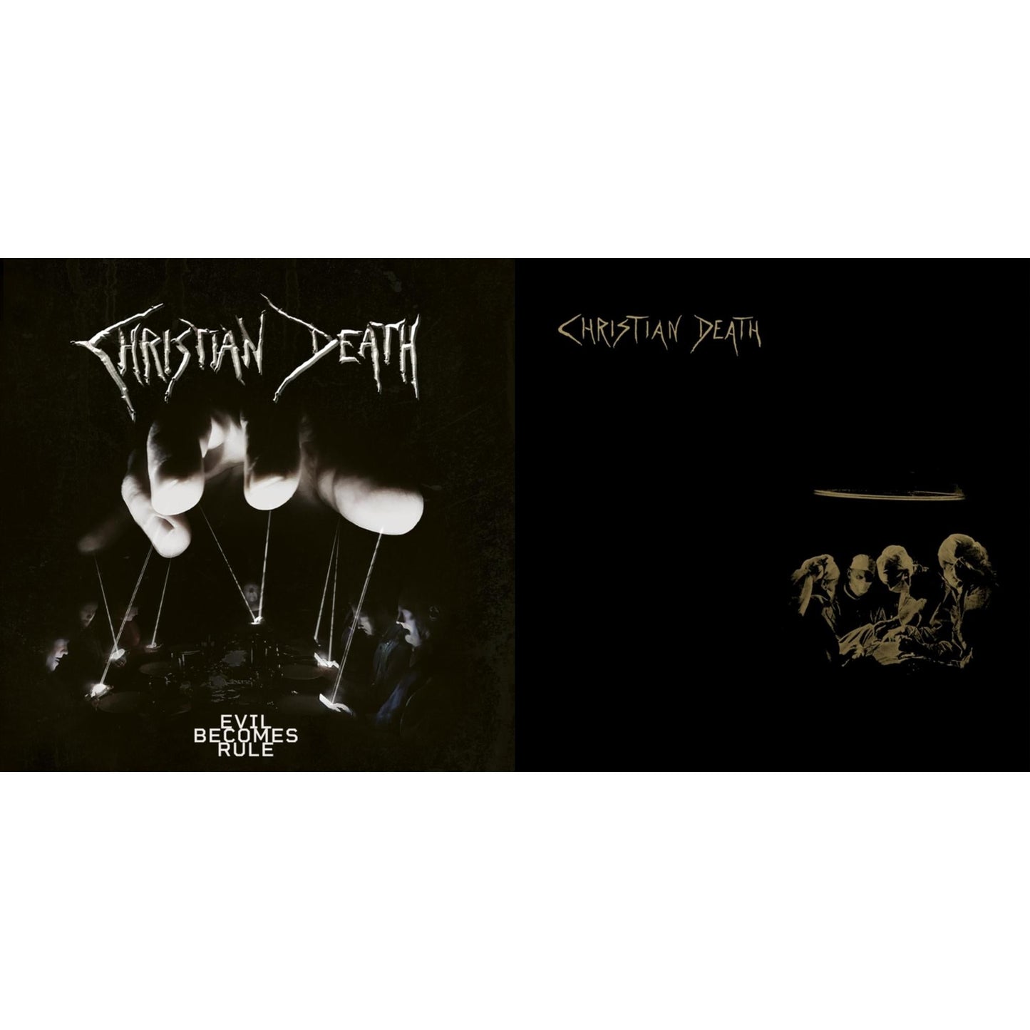 Christian Death - Atrocities (Limited) & Evil Becomes Rule - CD Bundle