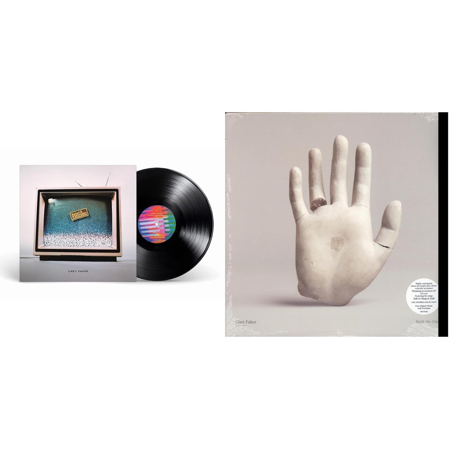 Chet Faker - Hotel Surrender & Built On Glass - LP Vinyl Bundle