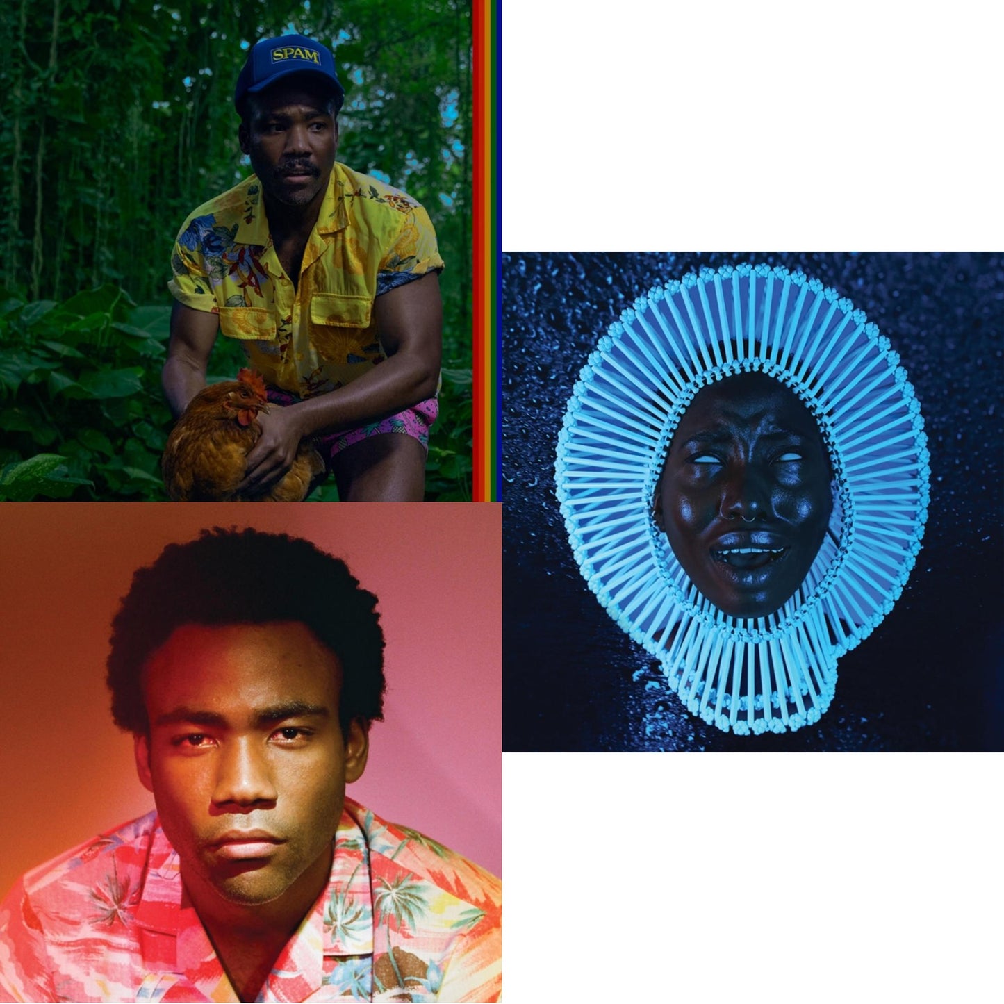Childish Gambino - Bando Stone & The New World (X) (2LP/Opaque Black Vinyl) & Because The Internet & Awaken, My Love