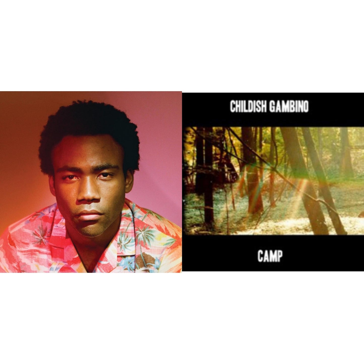 Childish Gambino - Because The Internet & Camp - LP Vinyl Bundle
