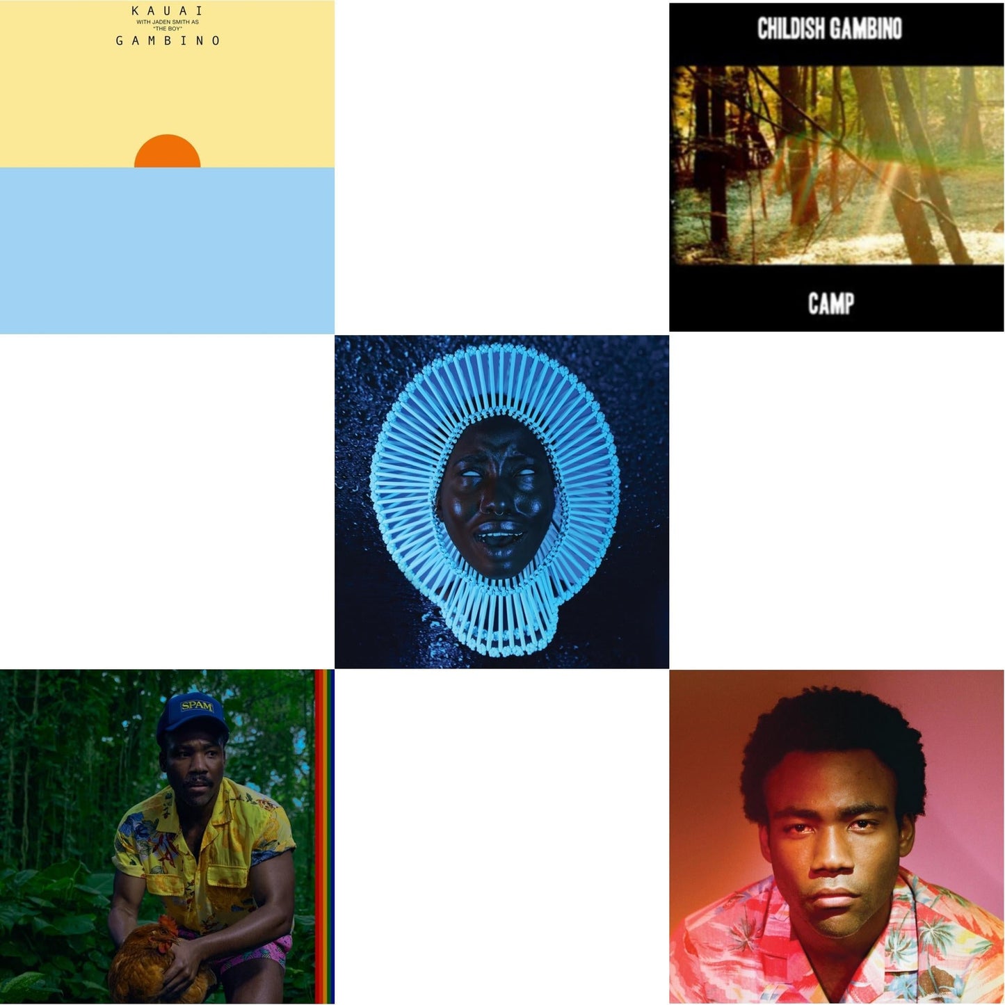 Childish Gambino - Bando Stone & The New World (X) (2LP/Opaque Black Vinyl) & Because The Internet & Kauai & Awaken, My Love & Camp