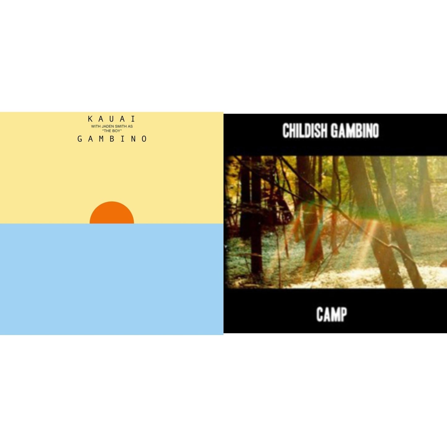 Childish Gambino - Kauai & Camp - LP Vinyl Bundle