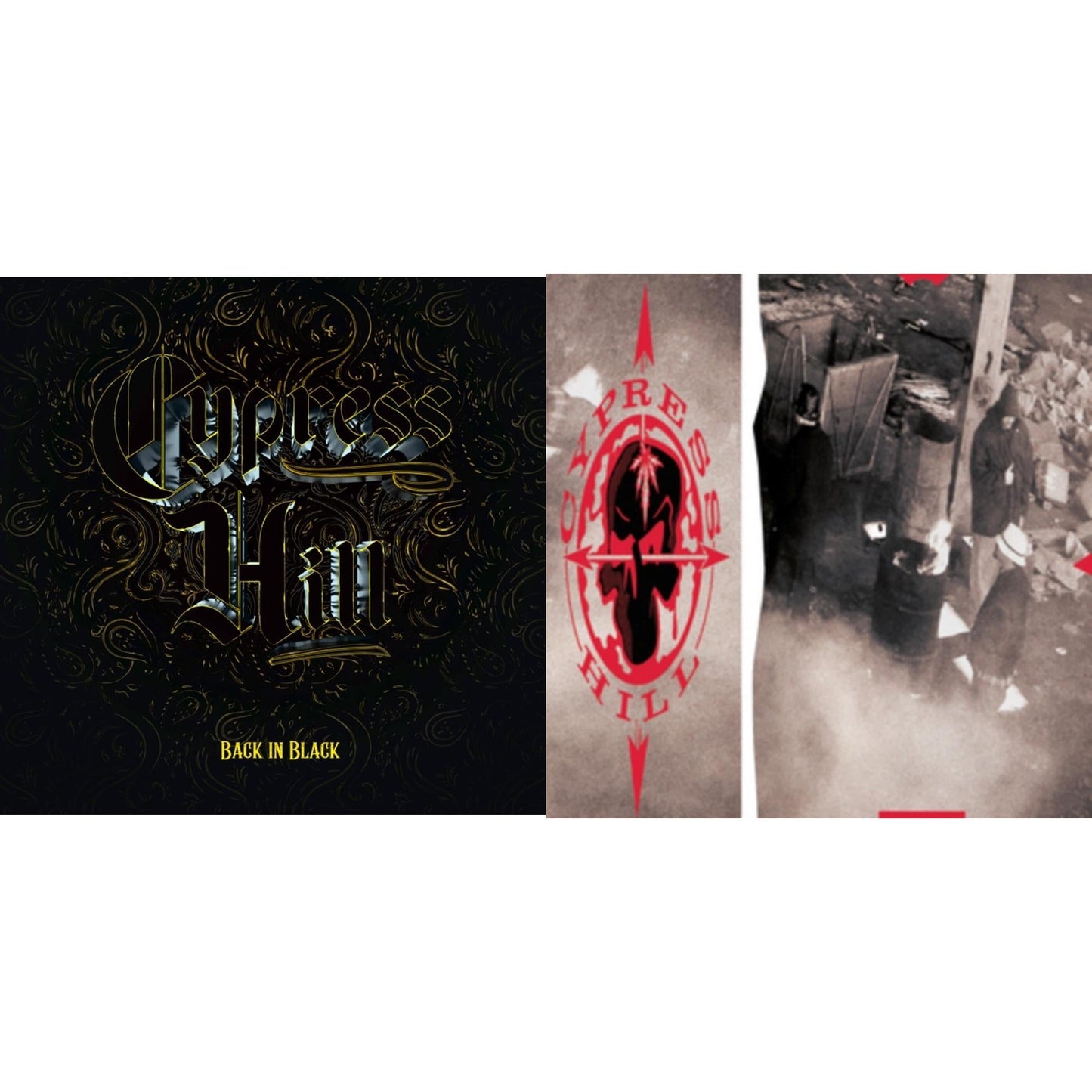 Cypress Hill - Back In Black & Cypress Hill - LP Vinyl Bundle