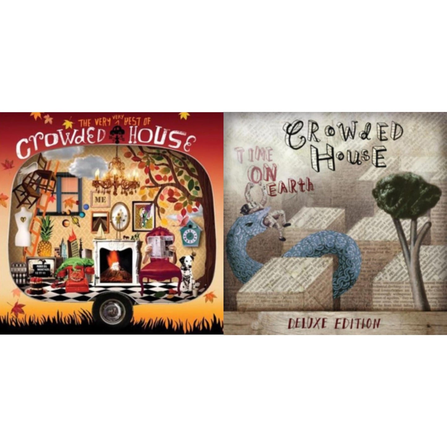 Crowded House - Time On Earth (Deluxe 2CD Edition) & Very Very Best Of Crowded House