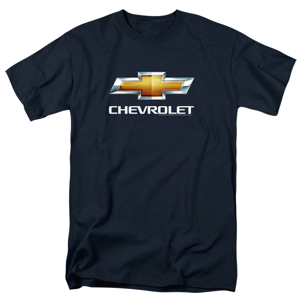 Chevrolets Chevy Bowtie Stacked Mens T Shirt Navy