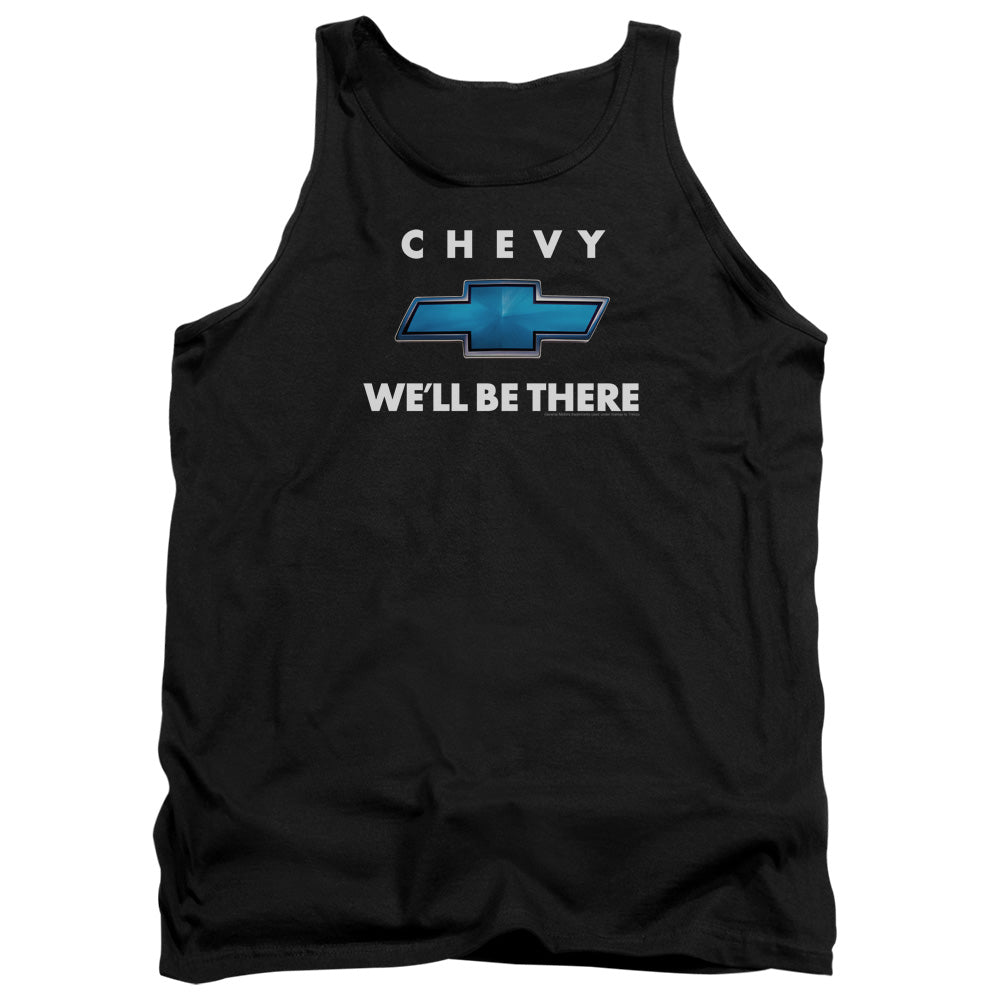 Chevrolet Well Be There Mens Tank Top Shirt Black Officially Licensed