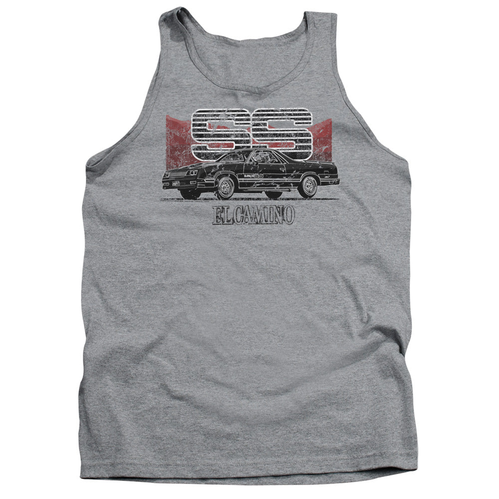 Chevrolet El Camino Ss Mountains Mens Tank Top Shirt Athletic Heather Officially Licensed