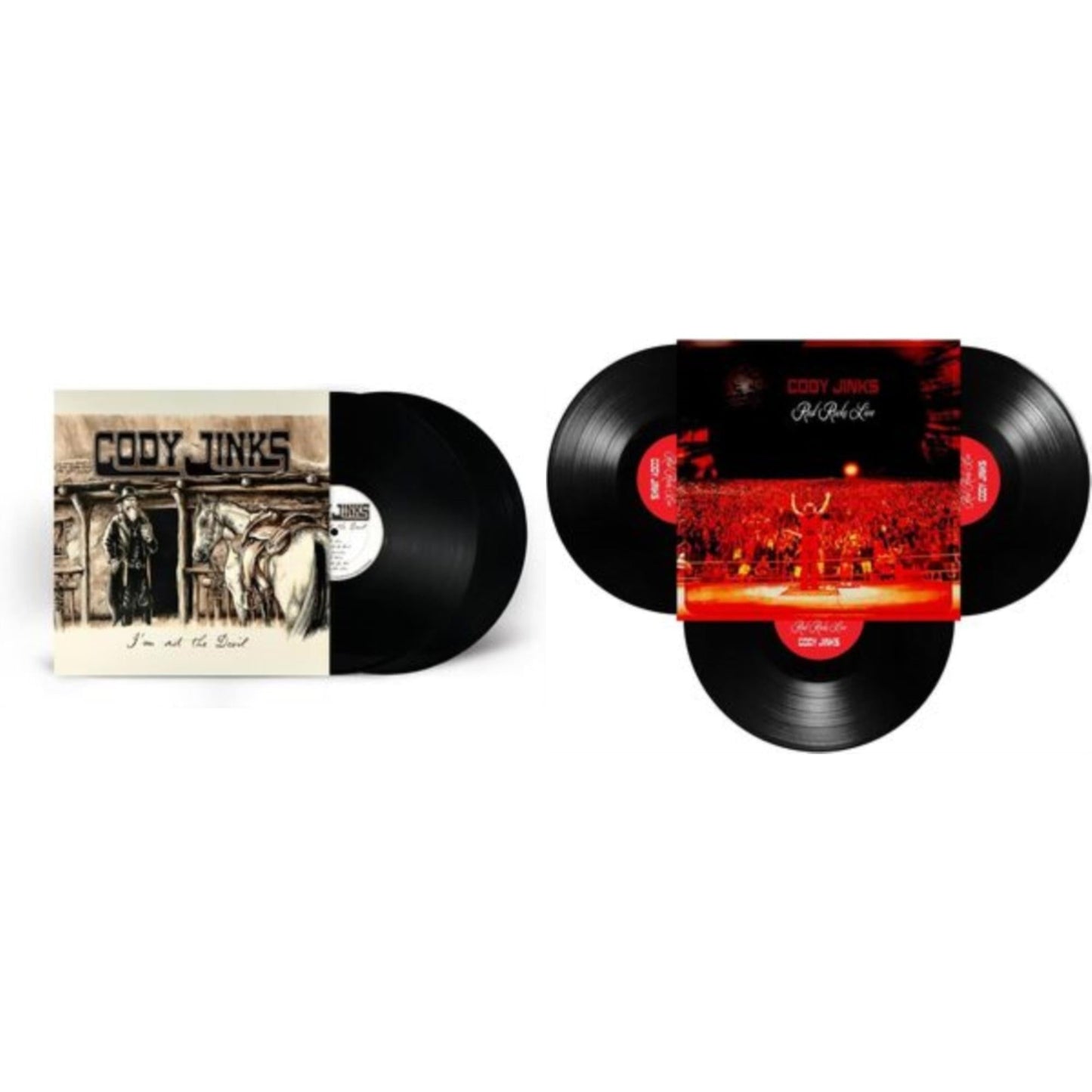 Cody Jinks - I'm Not The Devil (2LP) & Red Rocks Live (3LP)