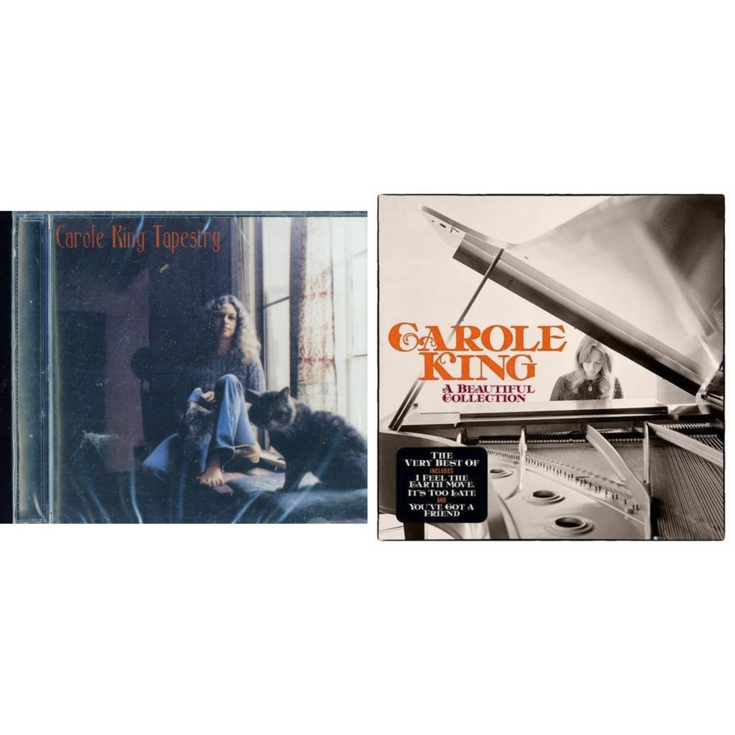 Carole King - Tapestry & Beautiful Collection: Best Of Carole King - CD Bundle
