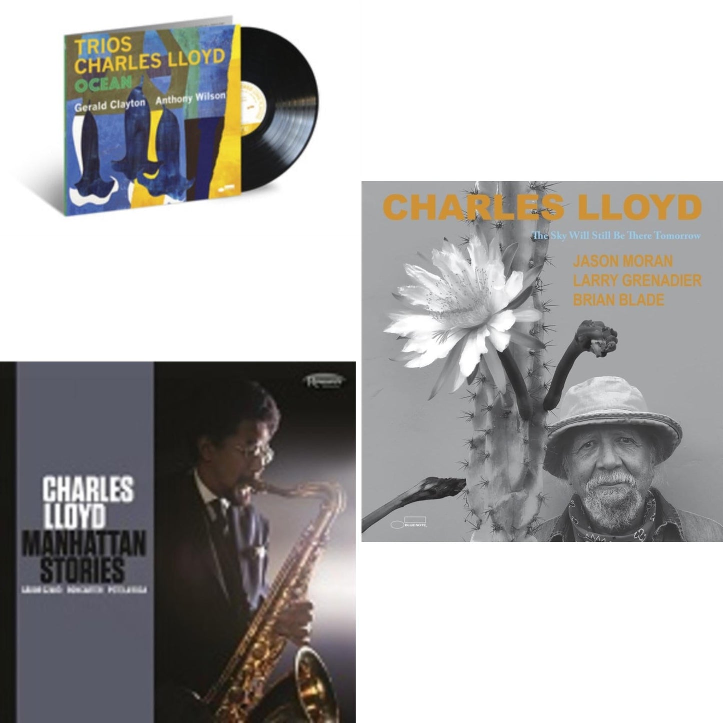 Charles Lloyd - Trios: Ocean & Sky Will Still Be There Tomorrow (2LP) & Manhattan Stories (Deluxe/180G/2LP) (Rsd)