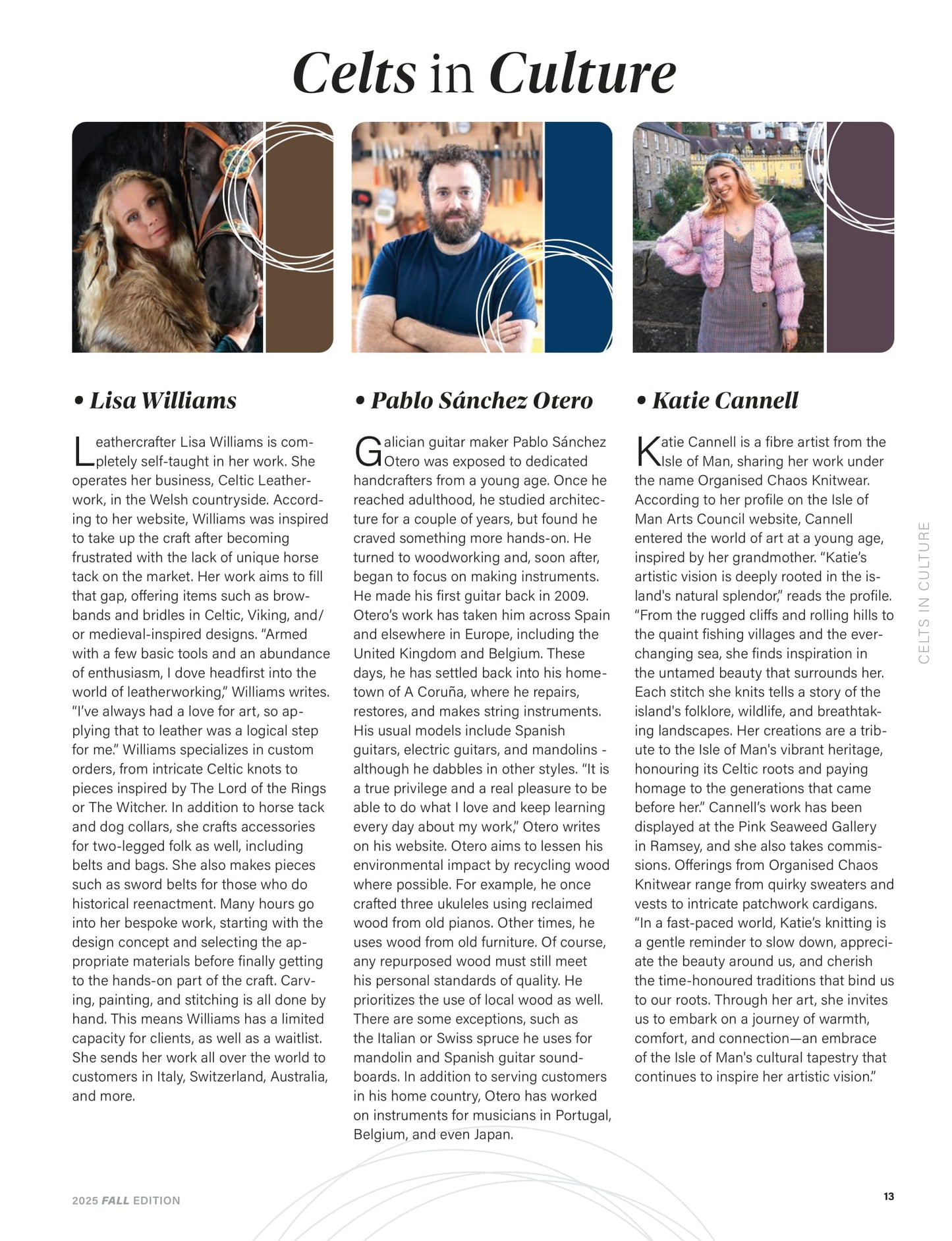 Celtic Life International - Fall 2025: Celtic Horror, Dark Celtic Storytelling, Dropkick Murphys, The Rose Of Tralee, Alan Doyle, David Coggins, Cape Breton, Celtic Comedy, Cultural Traditions & More!